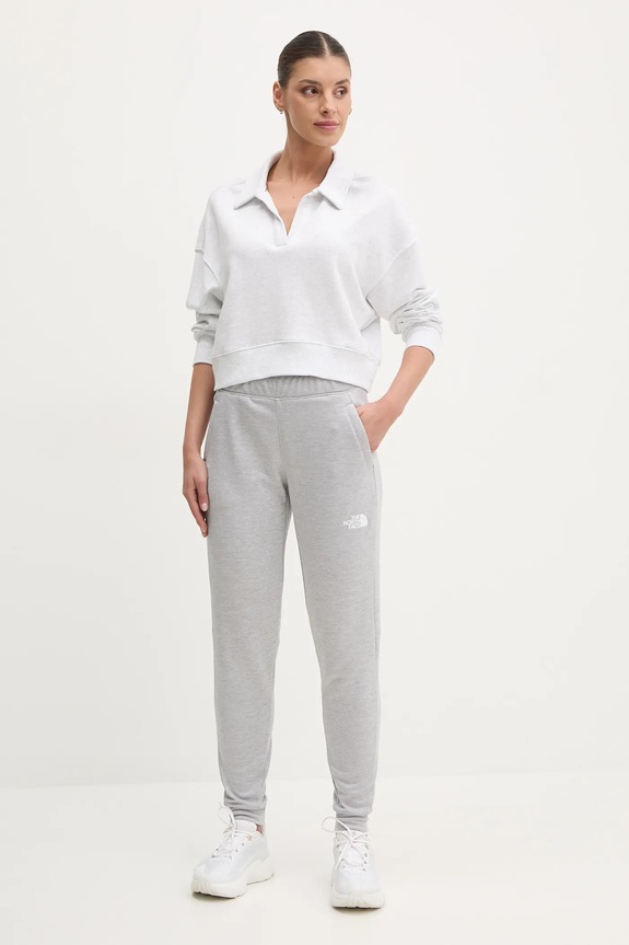 Dkny bluza bawełniana DP5T1243 szary SS25