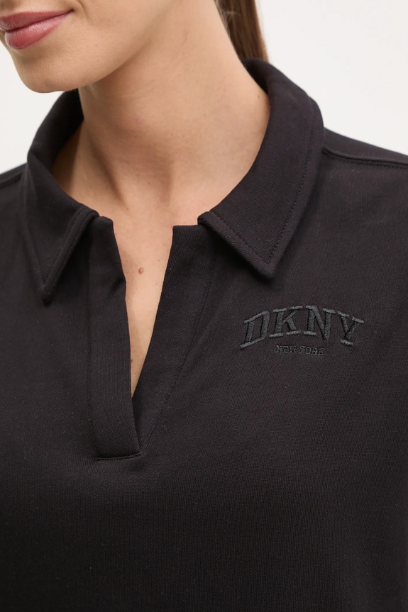 Bavlněná mikina Dkny DP5T1243 černá