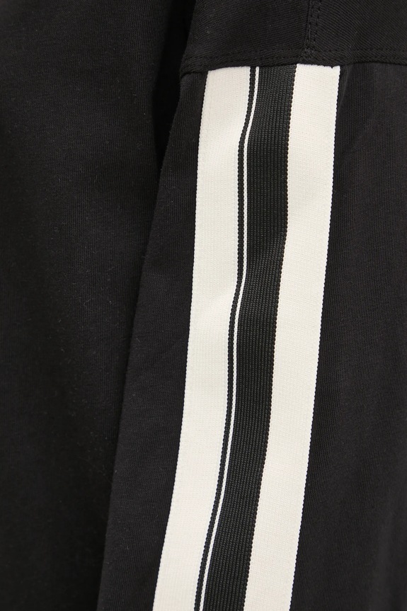 Βαμβακερή μπλούζα με μακριά μανίκια Dkny DP5T1226 μαύρο