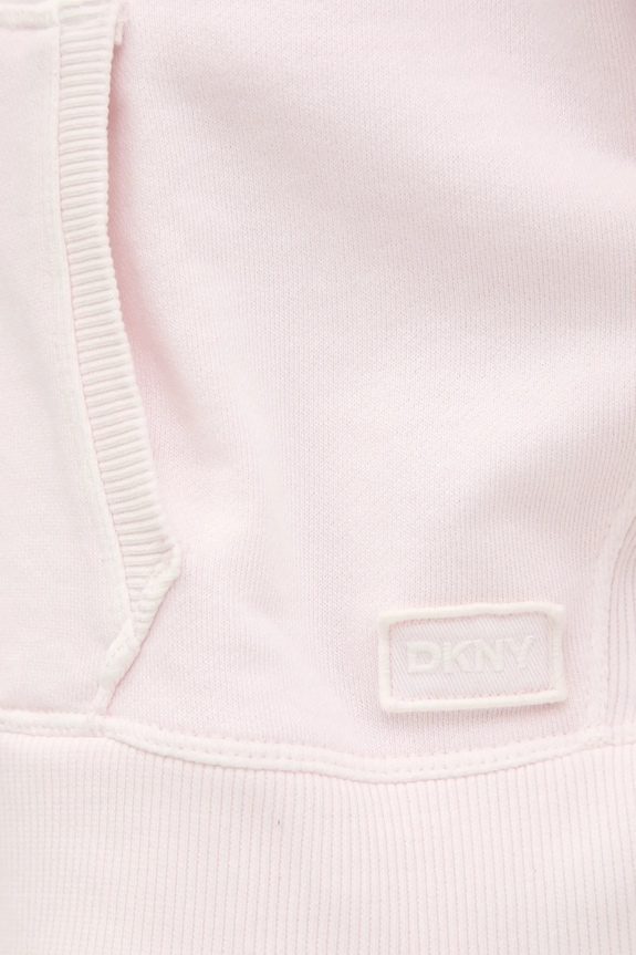 Dkny hanorac de bumbac DP5J9578 roz