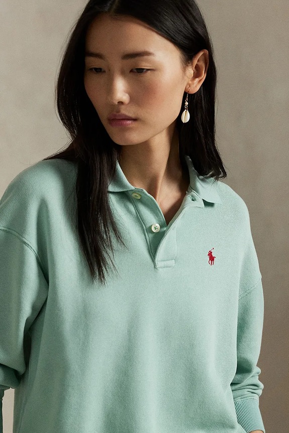 Μπλούζα Polo Ralph Lauren πράσινο 211965097