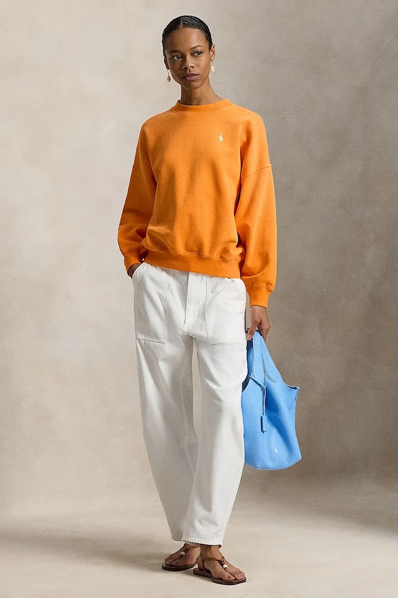 Ρούχα Μπλούζα Polo Ralph Lauren 211965111 πορτοκαλί