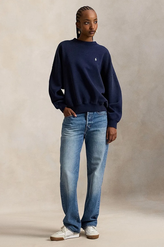 Oblačila Pulover Polo Ralph Lauren 211965111 mornarsko modra
