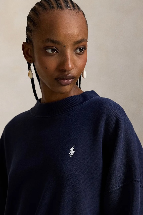 Μπλούζα Polo Ralph Lauren σκούρο μπλε 211965111