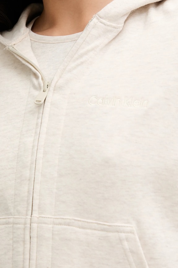 Μπλούζα Calvin Klein Underwear μπεζ LV00QS7504