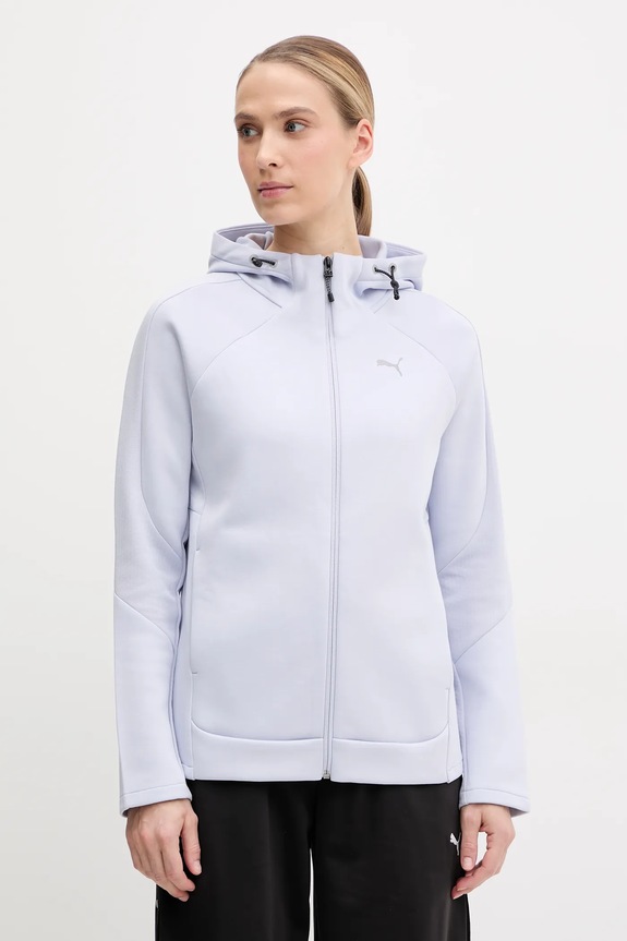 Mikina Puma s kapucí modrá 685050