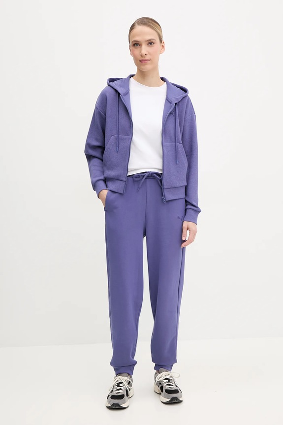 Puma bluza 685056 fioletowy SS25