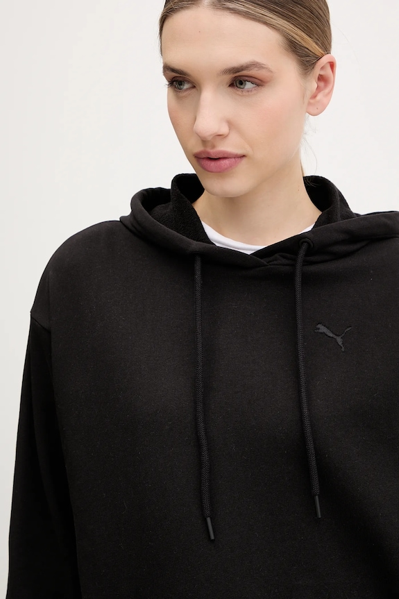 Бавовняна кофта Puma чорний 685057