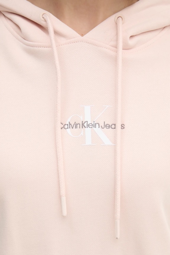 Mikina Calvin Klein Jeans J20J225358 ružová
