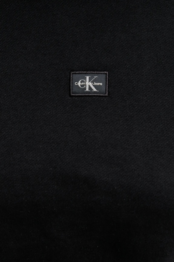 Calvin Klein Jeans hanorac de bumbac J20J225370 negru