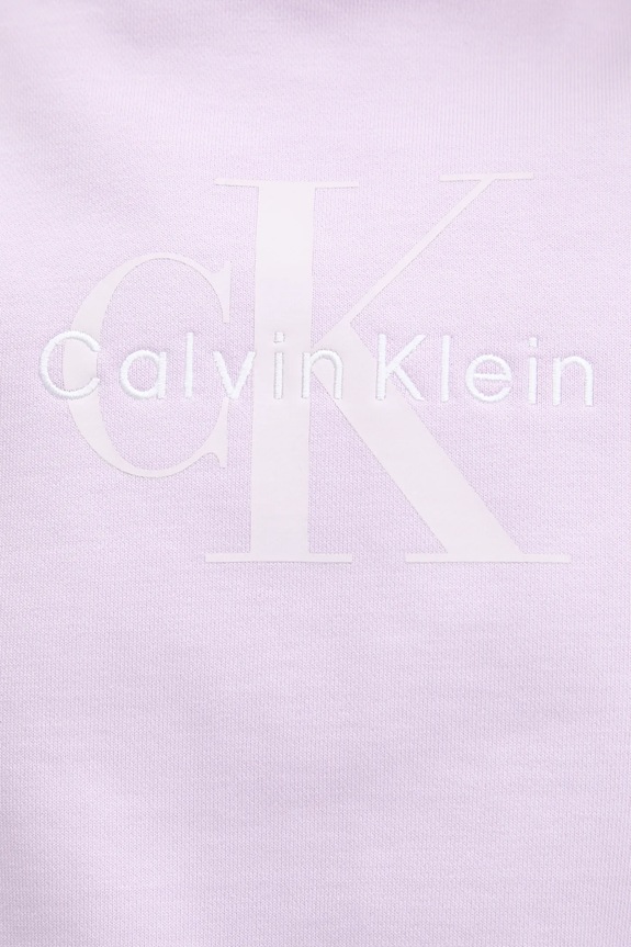 Calvin Klein Jeans bluza damska z bawełną LV047B234G fioletowy
