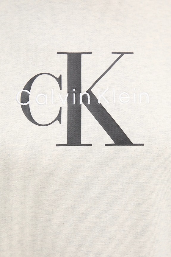 Calvin Klein Jeans bluza damska z bawełną LV047B234G beżowy