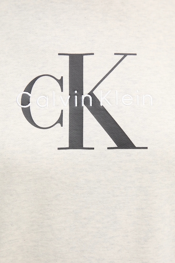 Calvin Klein Jeans bluza damska z bawełną LV047B234G beżowy