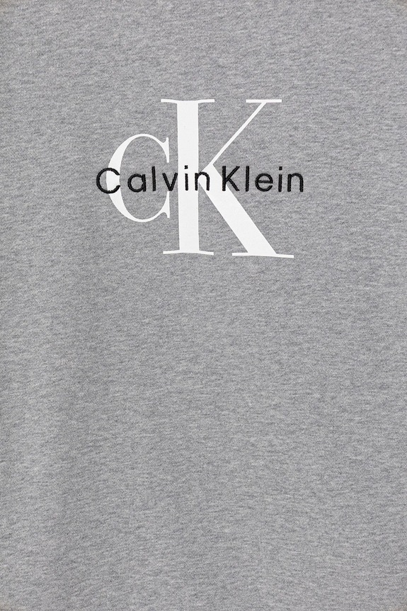 Odzież Calvin Klein Jeans bluza damska z bawełną LV047B234G szary