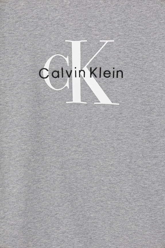 Odzież Calvin Klein Jeans bluza damska z bawełną LV047B234G szary