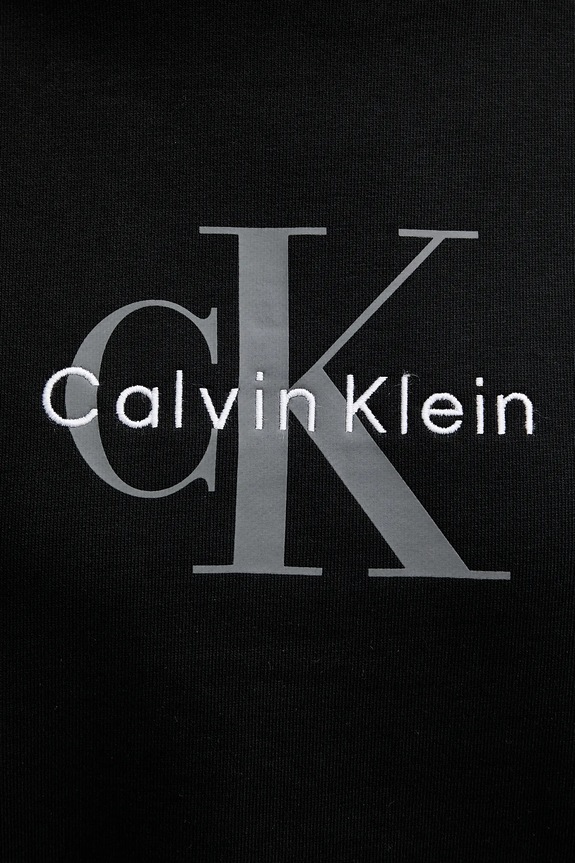 Calvin Klein Jeans melegítőfelső női pamuttal fekete LV047B234G