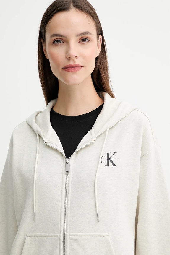 Μπλούζα Calvin Klein Jeans γκρί LV047B270G