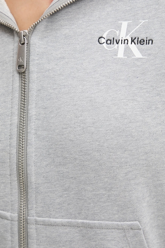 Mikina Calvin Klein Jeans LV047B270G sivá