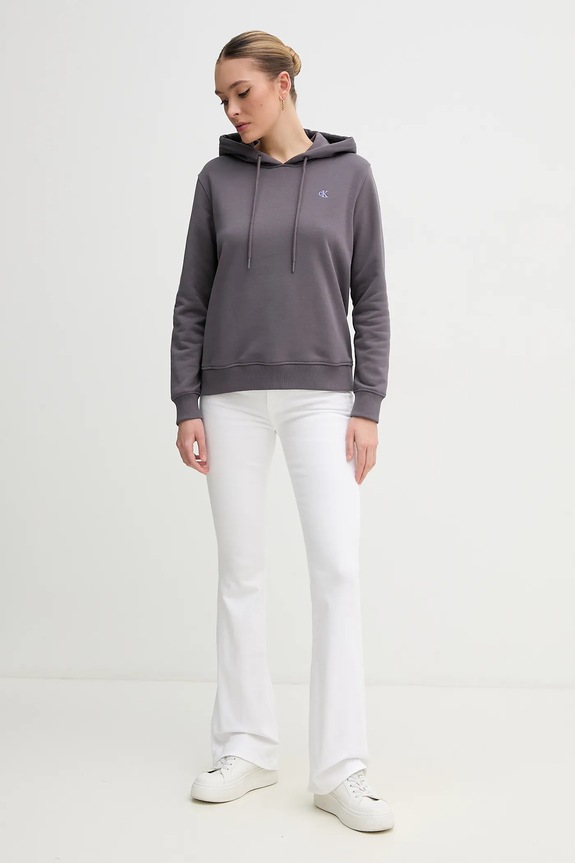 Calvin Klein Jeans bluza J20J225365 szary SS25
