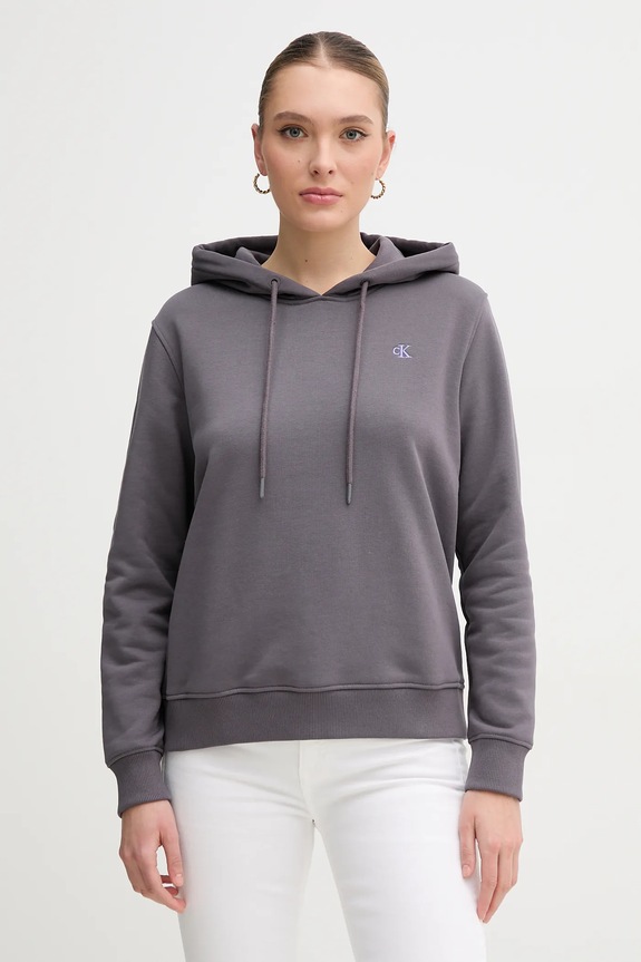 Odzież Calvin Klein Jeans bluza J20J225365 szary