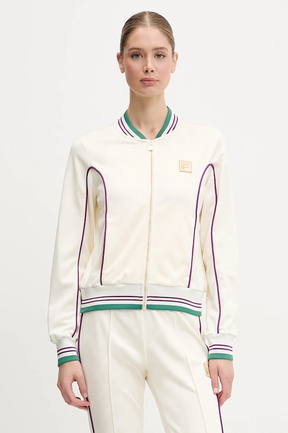 Fila bluza Lamim aplikacja beżowy FAW1001