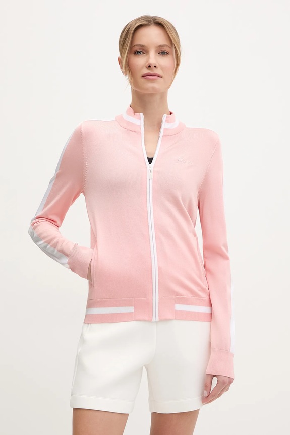 Guess kardigan cienka pomarańczowy V5GQ01.Z3D60