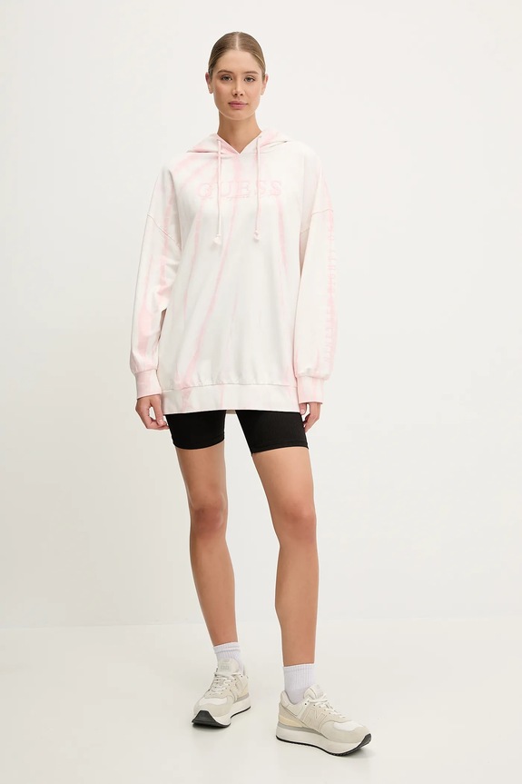 Guess bluza V5GQ16.KCRQ0 różowy SS25
