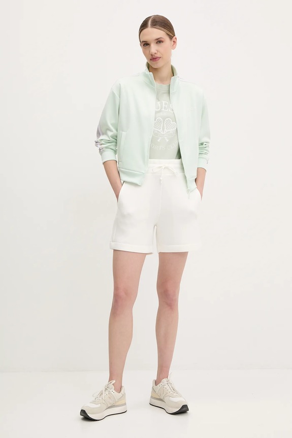 Dukserica Guess YARROW V5GQ18.KCRU2 zelena AW25