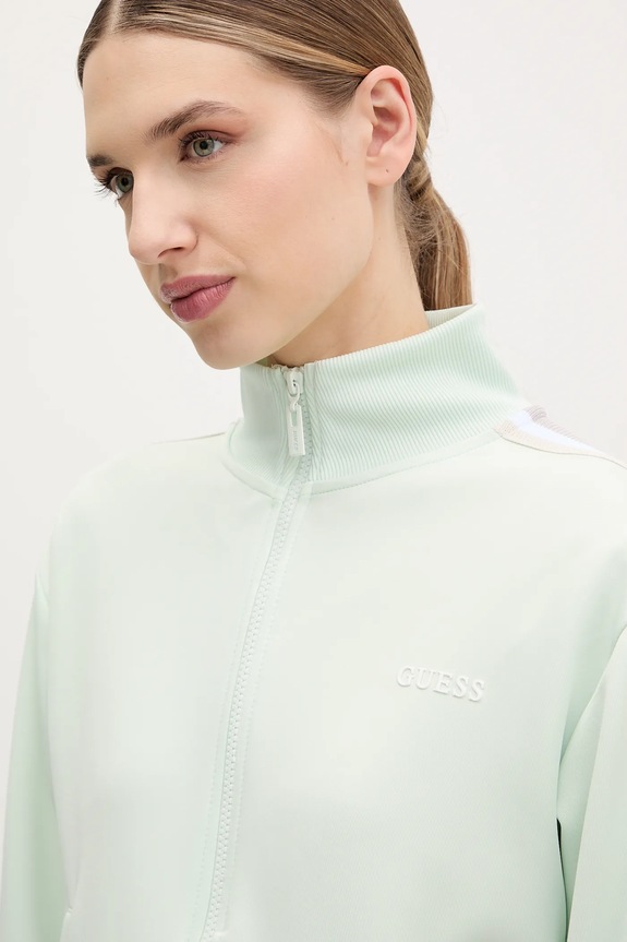 Dukserica Guess YARROW zelena V5GQ18.KCRU2