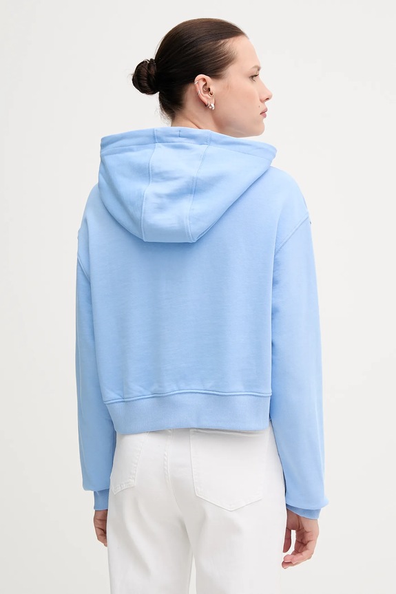 Bombažen pulover DW0DW20306 modra SS25