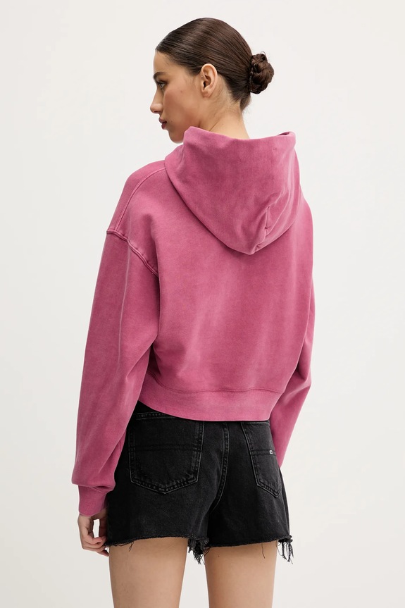 Odzież Tommy Jeans bluza bawełniana DW0DW20311 różowy