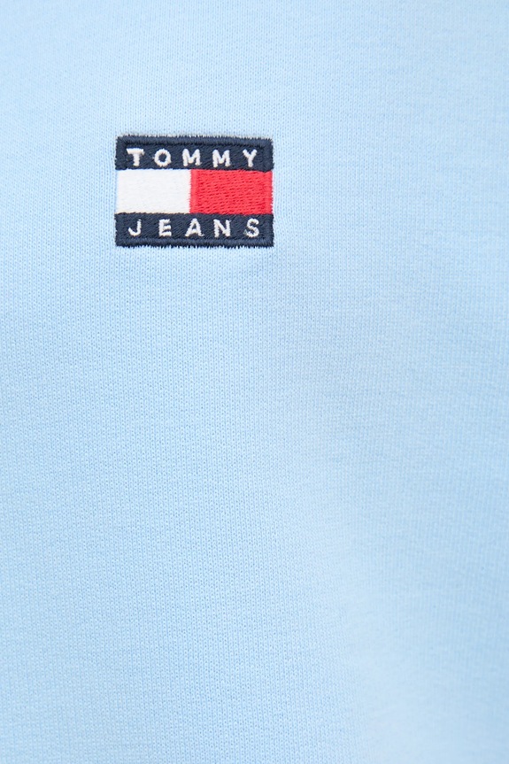 Tommy Jeans pamut melegítőfelső kék DW0DW21344