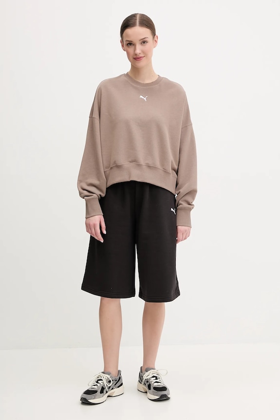 Mikina Puma 629748 hnědá AW25