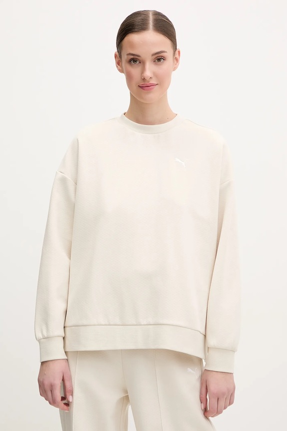 Puma bluza pozostałe beżowy 630045