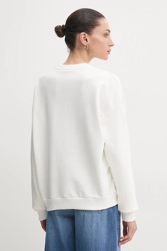Odzież La Mania bluza damska z bawełną CHILL biały