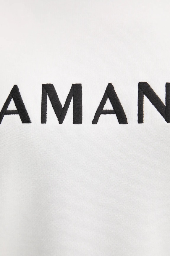 La Mania bluza damska z bawełną CHILL biały