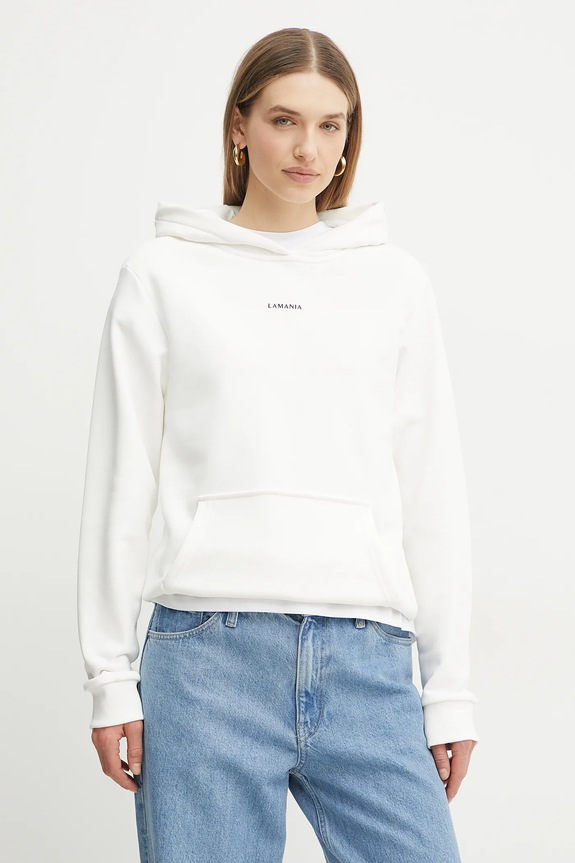 La Mania bluza bawełna biały LM.ARIA