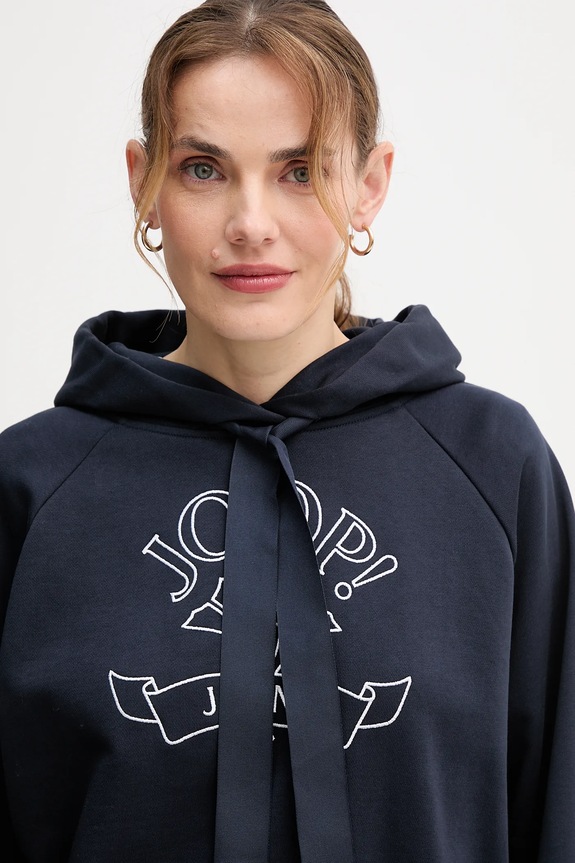 Joop! bluza bawełniana granatowy 30046176