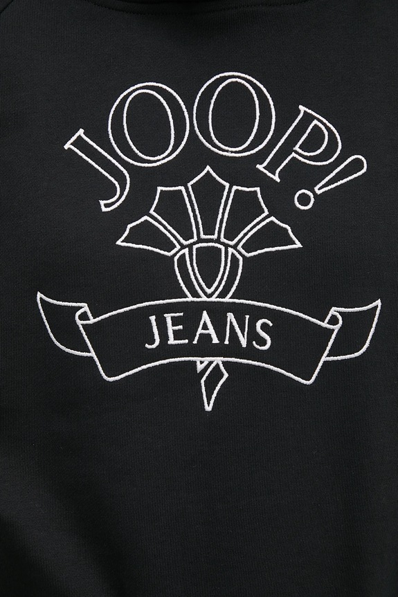 Βαμβακερή μπλούζα Joop! 30046176 μαύρο