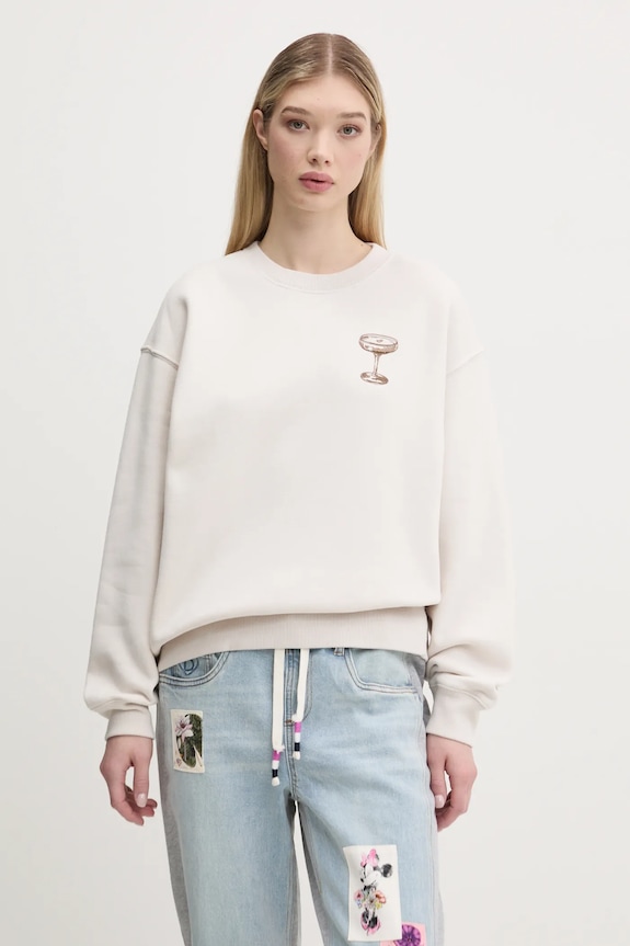 Abbigliamento Abercrombie & Fitch felpa KI152.5076.178 beige