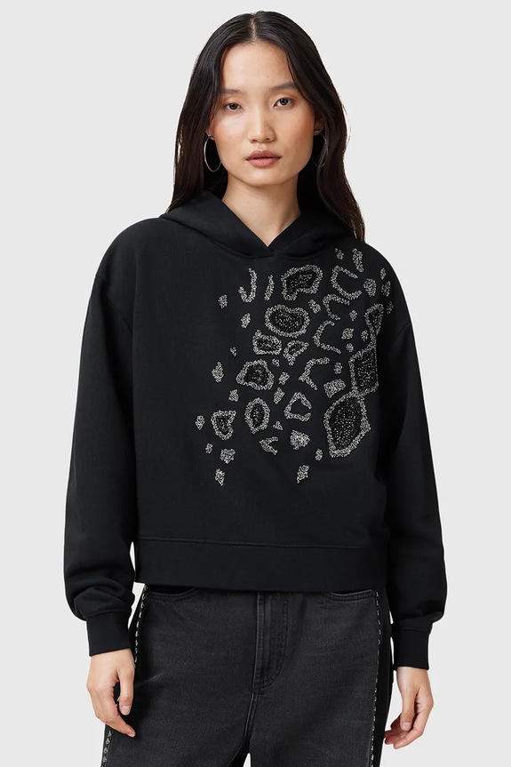 AllSaints bluza FLOW pozostałe czarny W044JC
