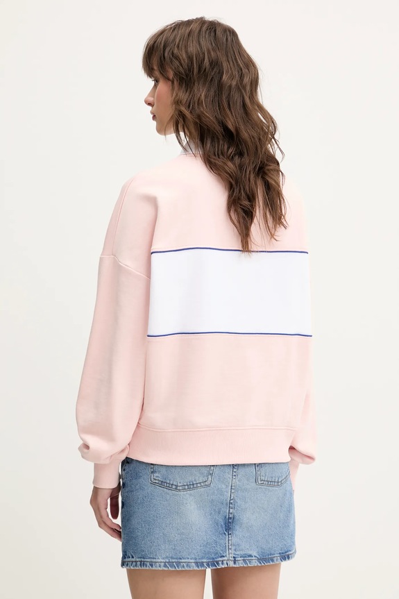 Odjeća Pamučna dukserica Guess Jeans W5GQ17.K68I4 roza