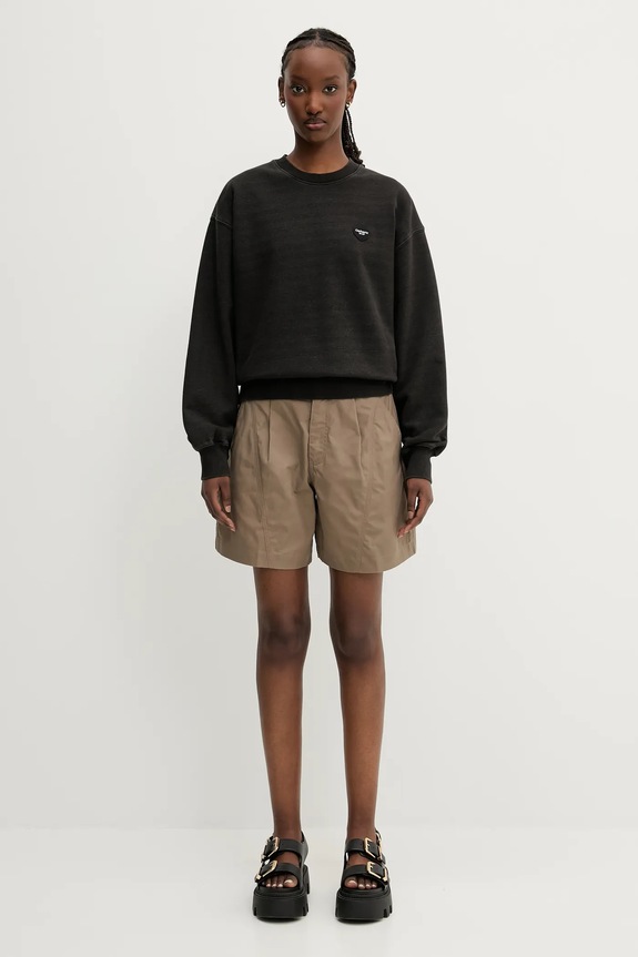Carhartt WIP bluza bawełniana Ingo Sweat I034677.89GD czarny