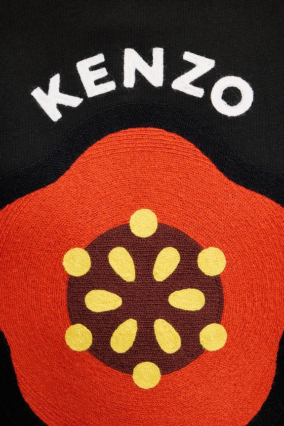 Kenzo bluza bawełniana FF52SW1894MF.99J czarny