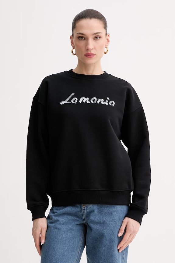 La Mania hanorac pentru femei FIORA negru FIORA