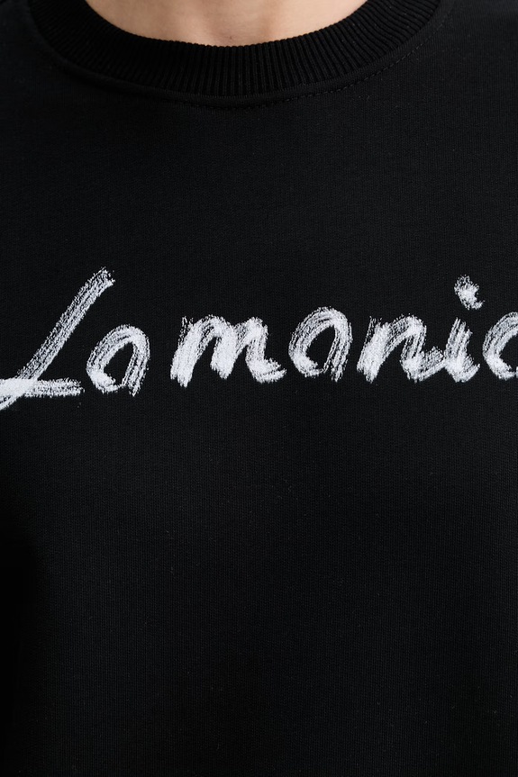 La Mania hanorac pentru femei FIORA FIORA negru