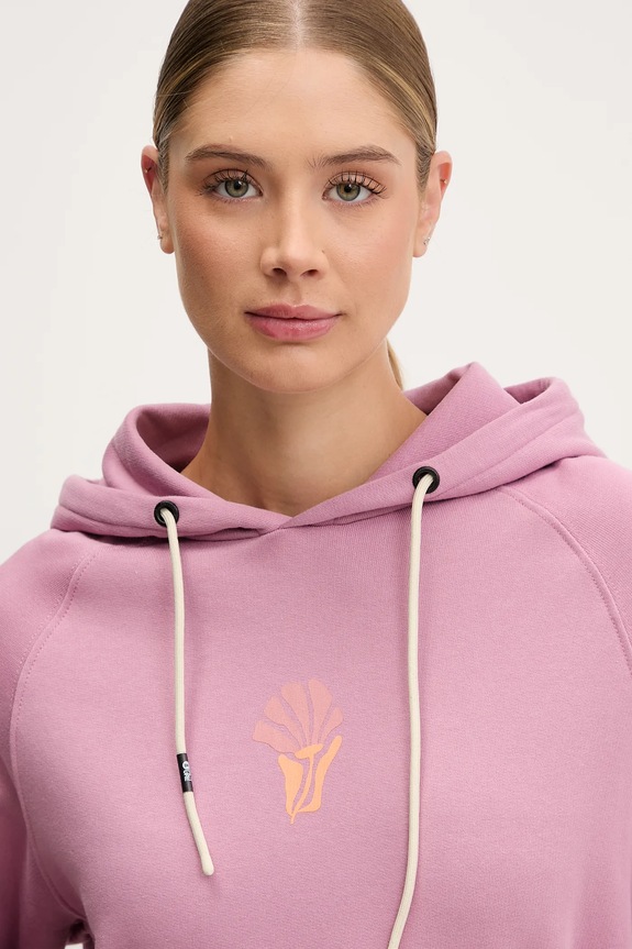 Picture bluza bawełniana Quenar różowy WSW0362