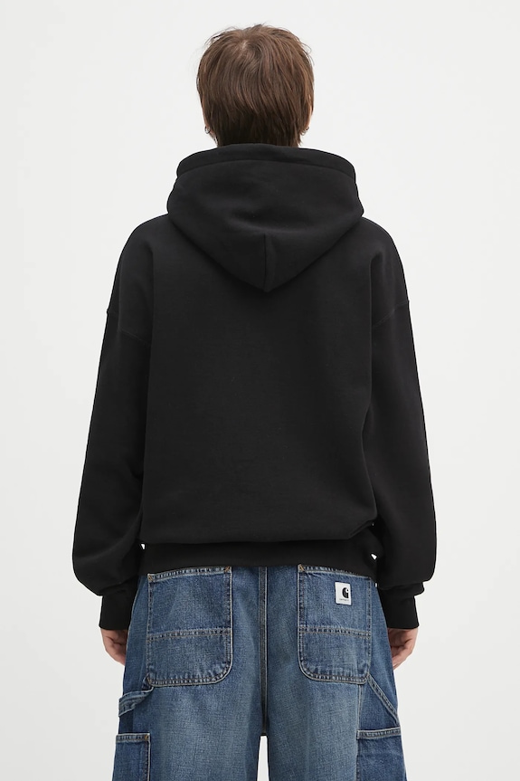 Oblečení Bavlněná mikina A Bathing Ape Crystal Ape Head Oversized Pullover 1L30214003 černá
