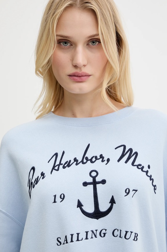 Mikina Hollister Co. modrá KI352.5148.210