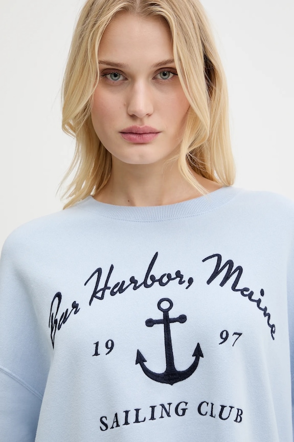 Mikina Hollister Co. modrá KI352.5148.210